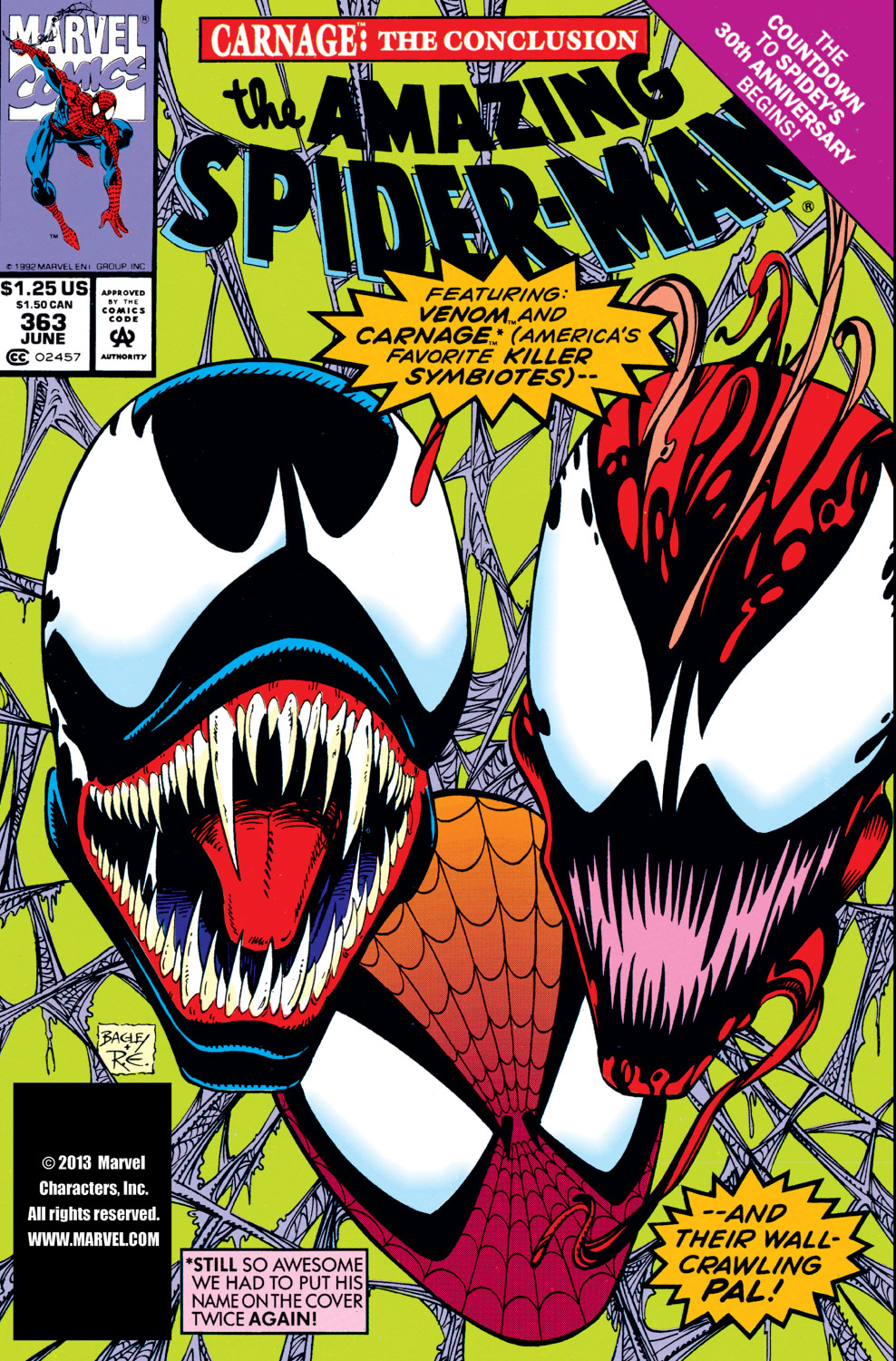 The Amazing Spider-Man (1963) Issue #363 - Page 1