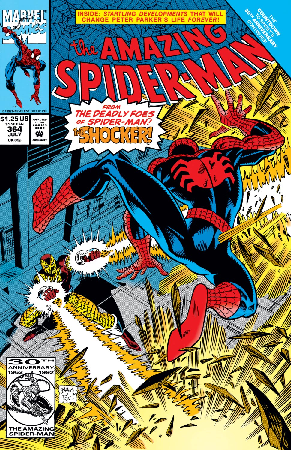 The Amazing Spider-Man (1963) Issue #364 - Page 1