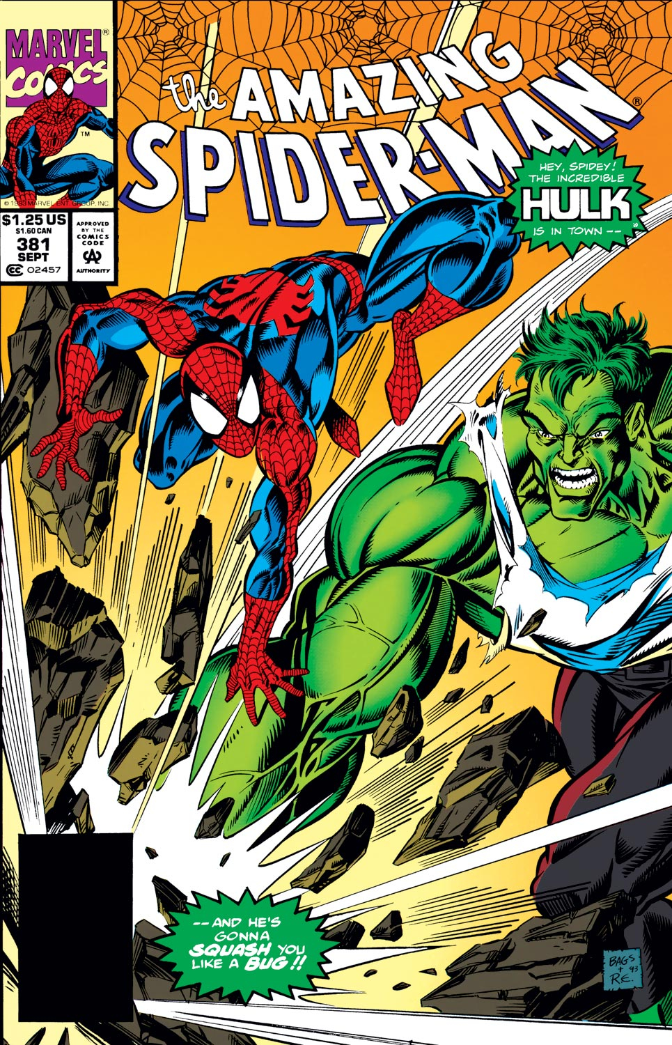 The Amazing Spider-Man (1963) Issue #381 - Page 1