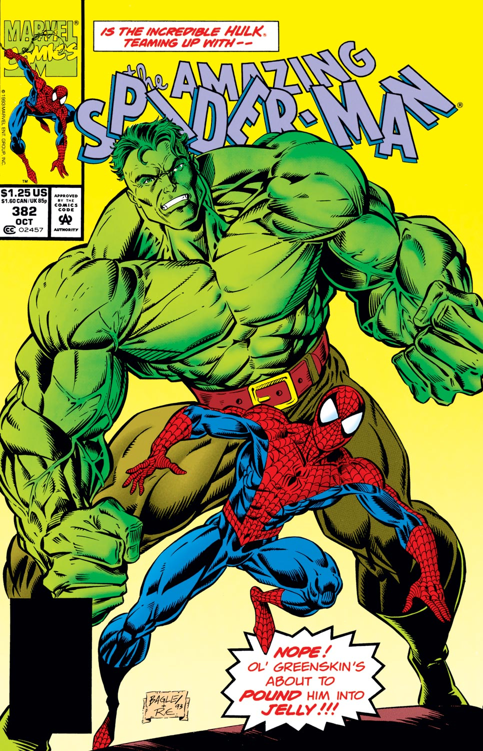 The Amazing Spider-Man (1963) Issue #382 - Page 1