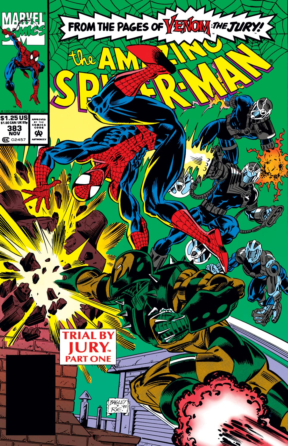 The Amazing Spider-Man (1963) Issue #383 - Page 1