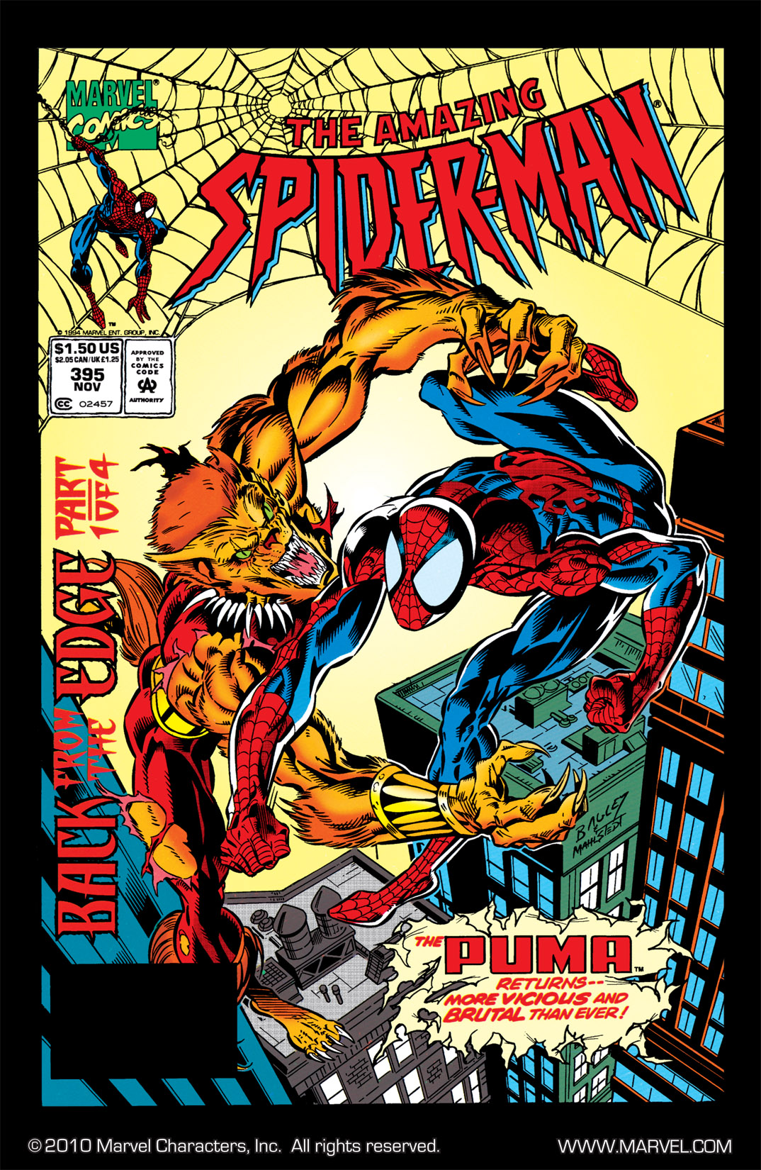 The Amazing Spider-Man (1963) Issue #395 - Page 1