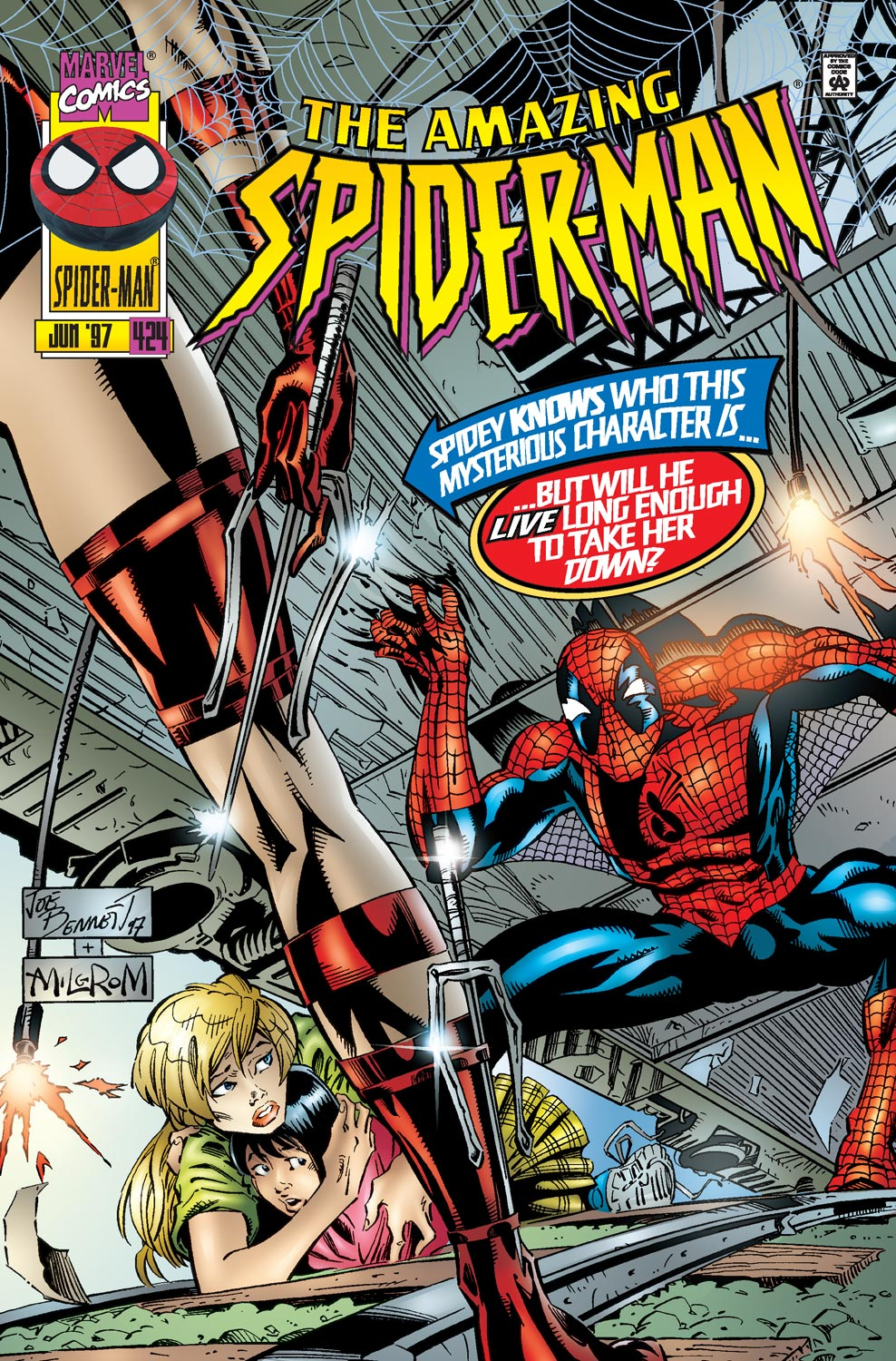 The Amazing Spider-Man (1963) Issue #424 - Page 1