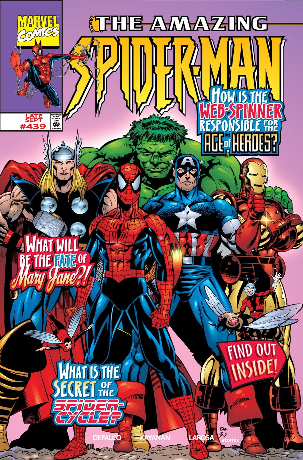 The Amazing Spider-Man (1963) Issue #439 - Page 1