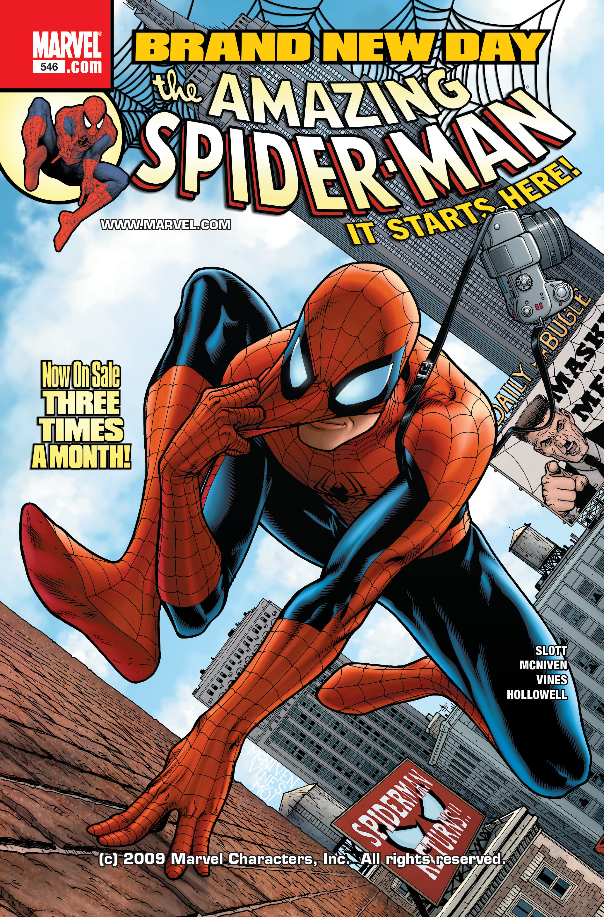 The Amazing Spider-Man (1963) Issue #546 - Page 1