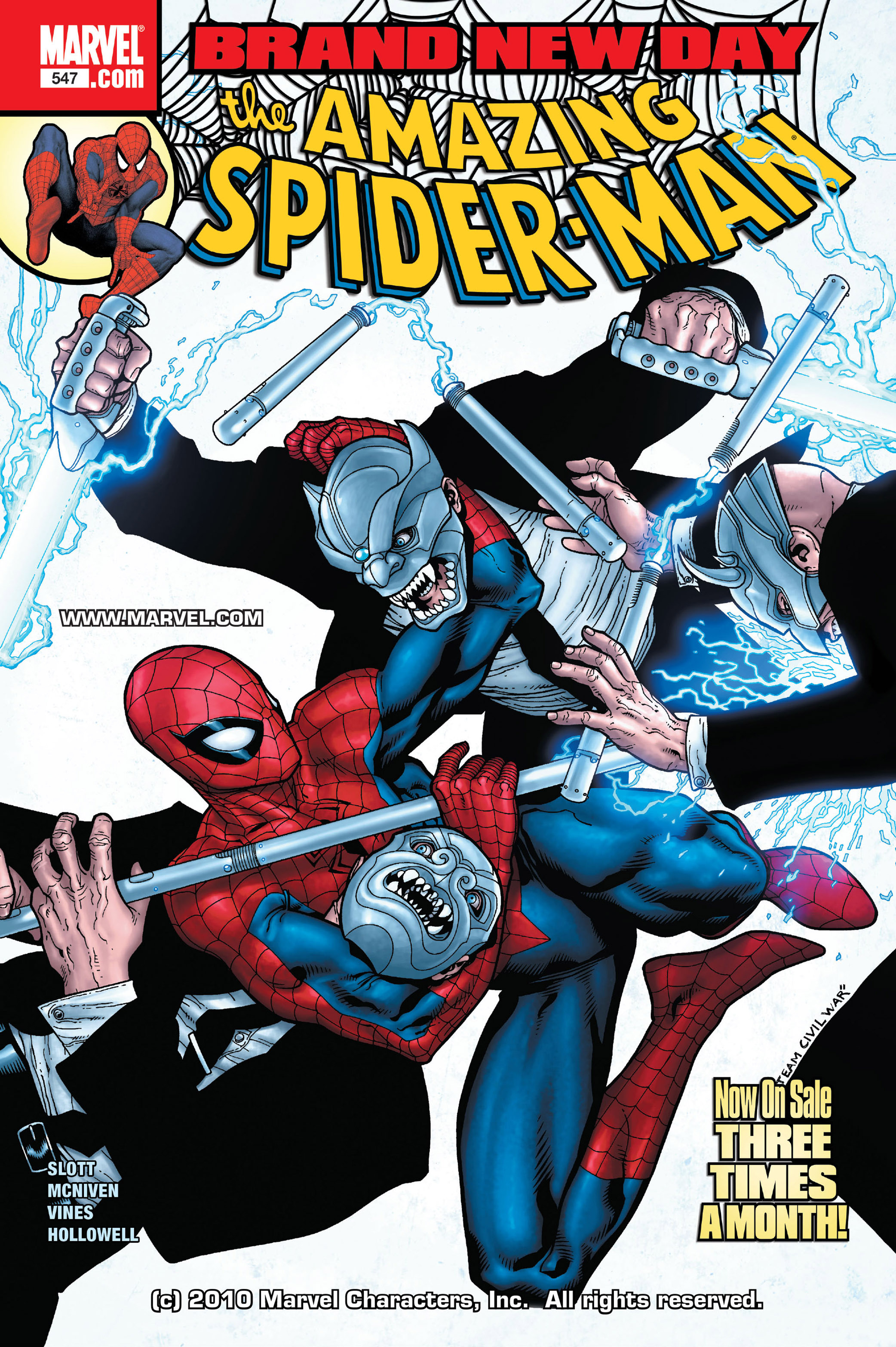 The Amazing Spider-Man (1963) Issue #547 - Page 1