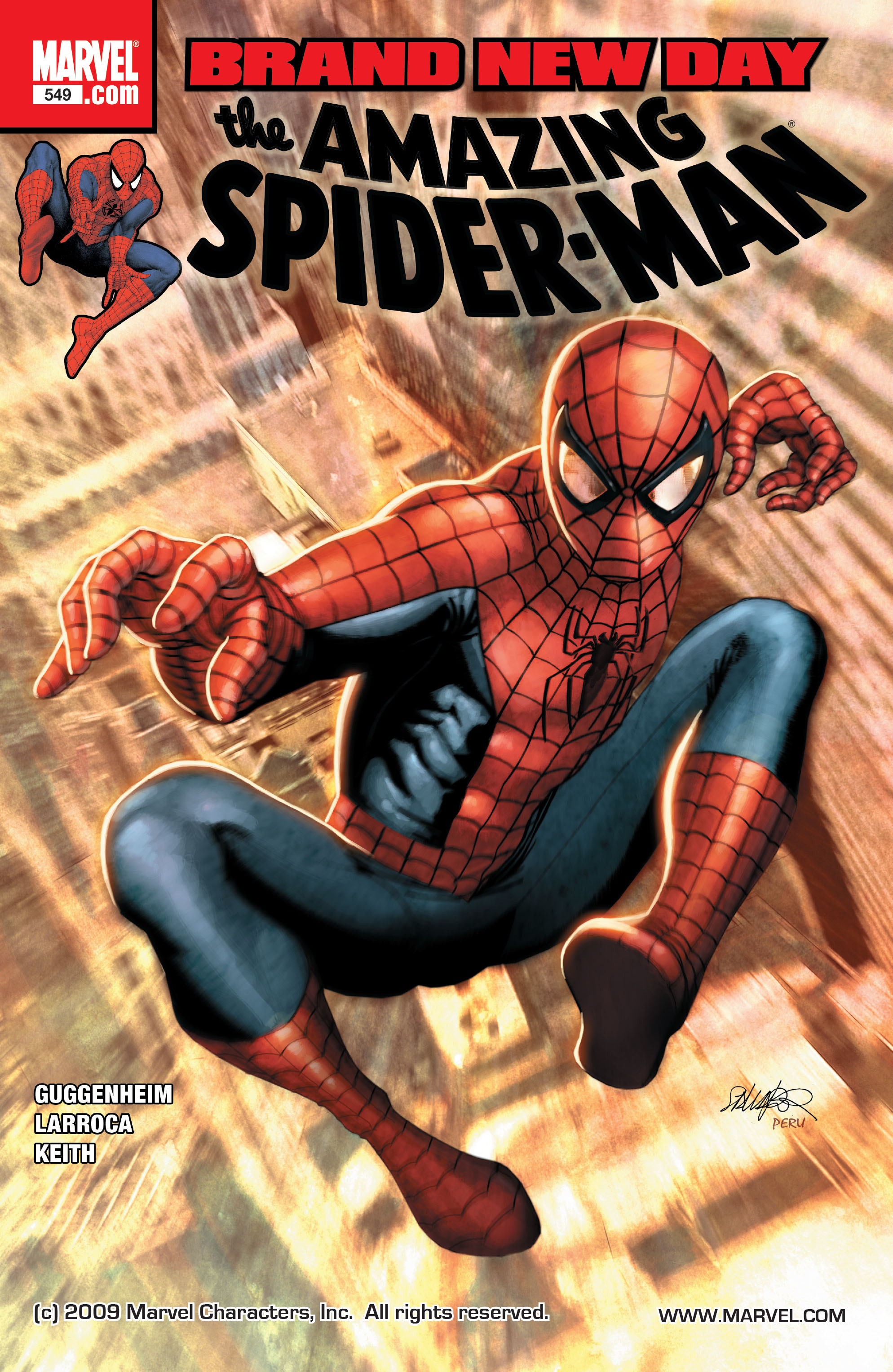 The Amazing Spider-Man (1963) Issue #549 - Page 1