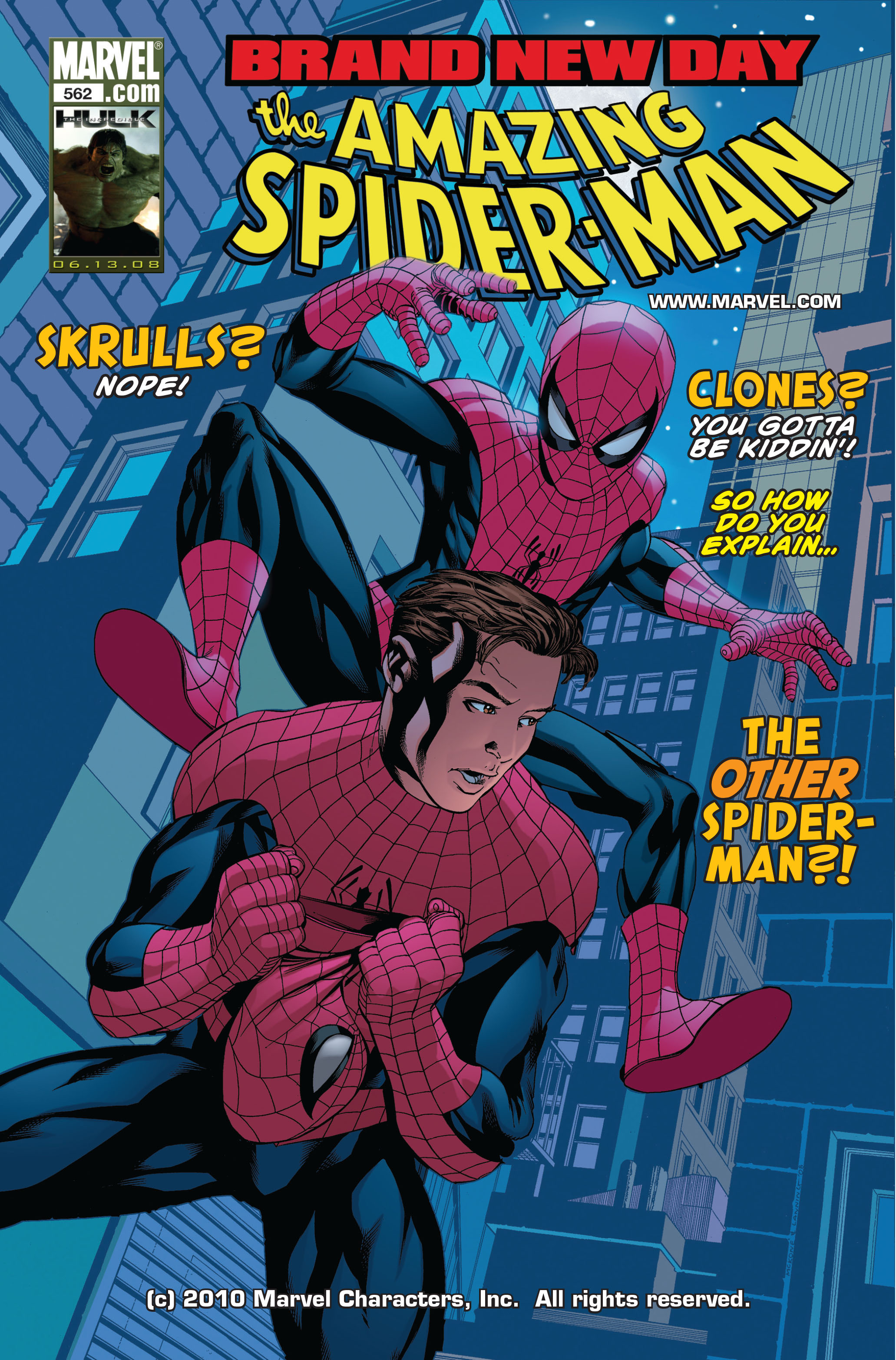 The Amazing Spider-Man (1963) Issue #562 - Page 1