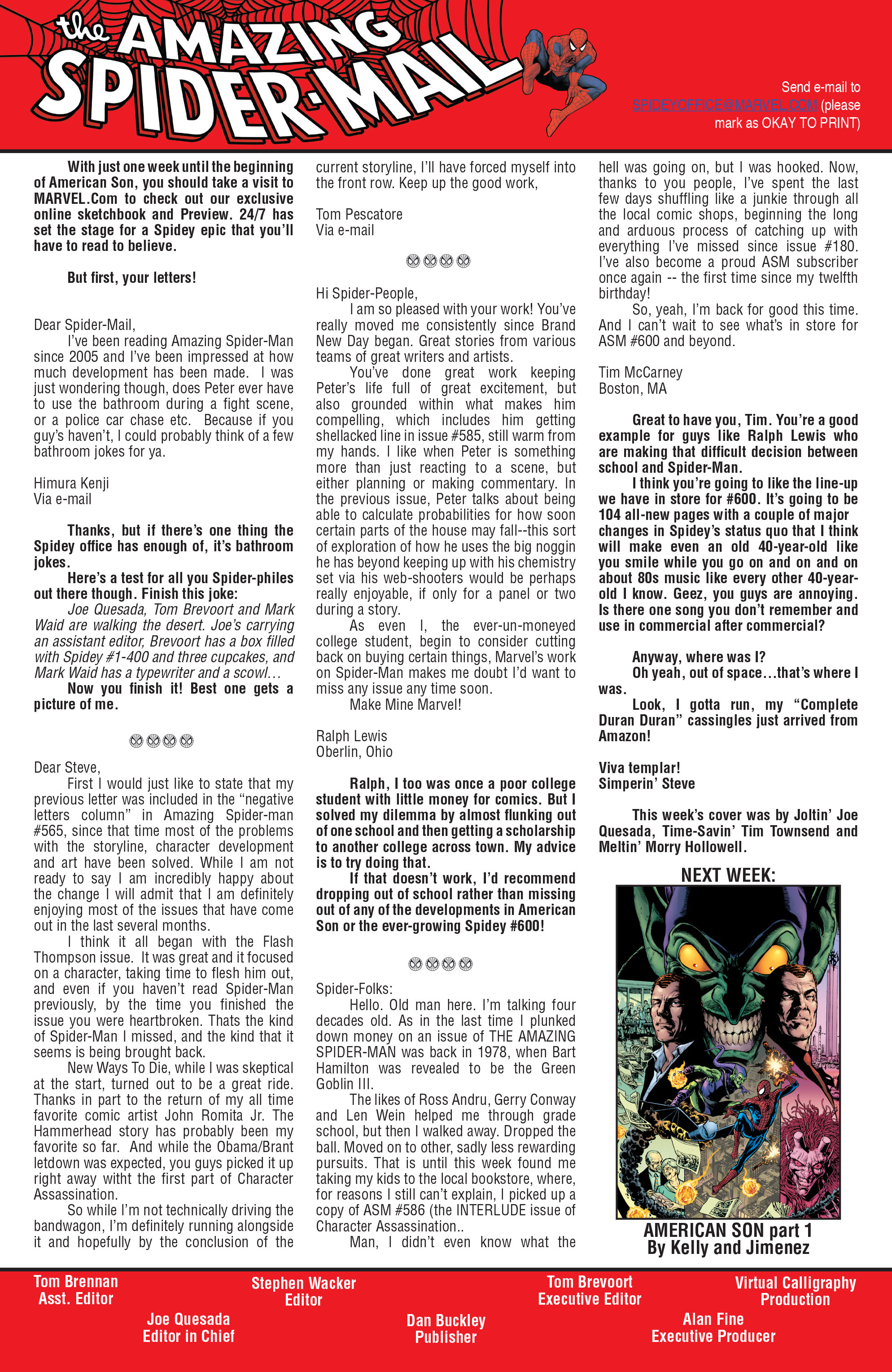 The Amazing Spider-Man (1963) Issue #594 - Page 26