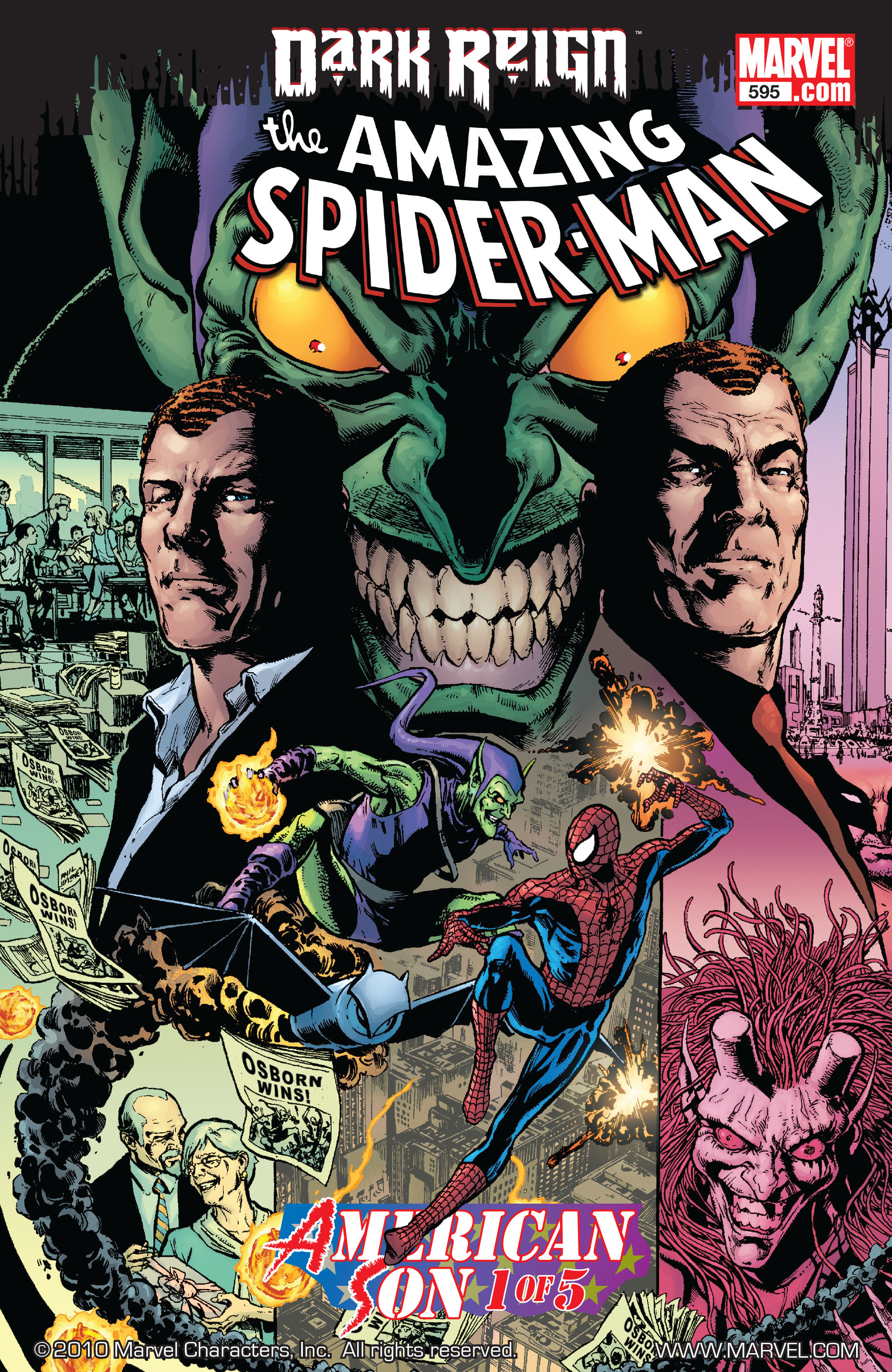 The Amazing Spider-Man (1963) Issue #595 - Page 1