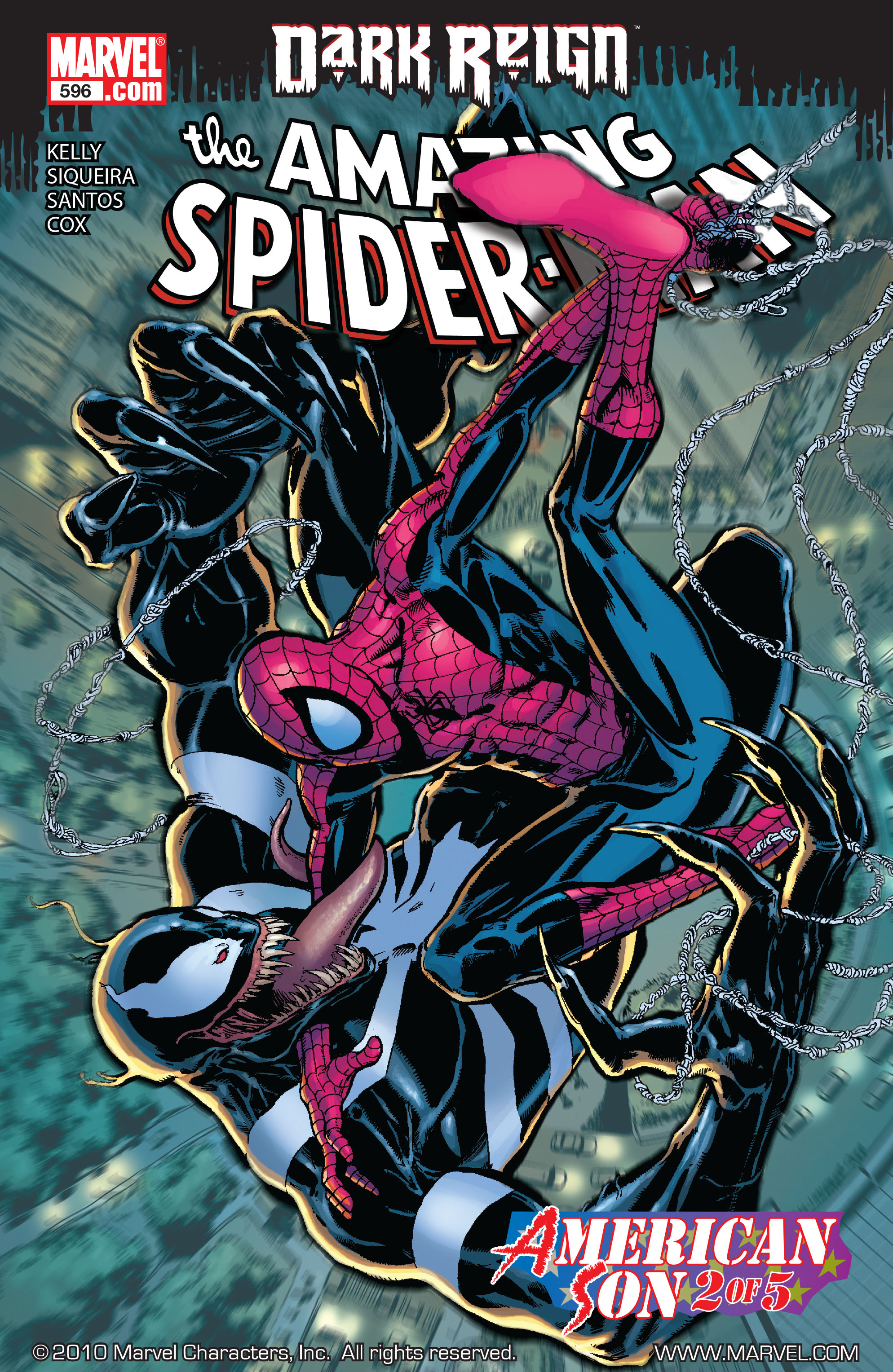 The Amazing Spider-Man (1963) Issue #596 - Page 1