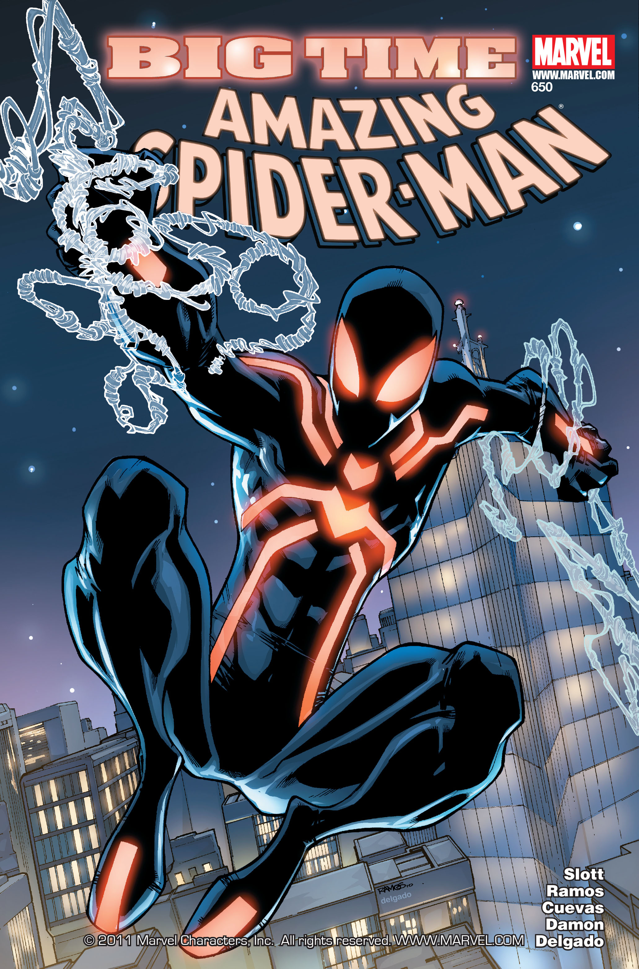 The Amazing Spider-Man (1963) Issue #650 - Page 1