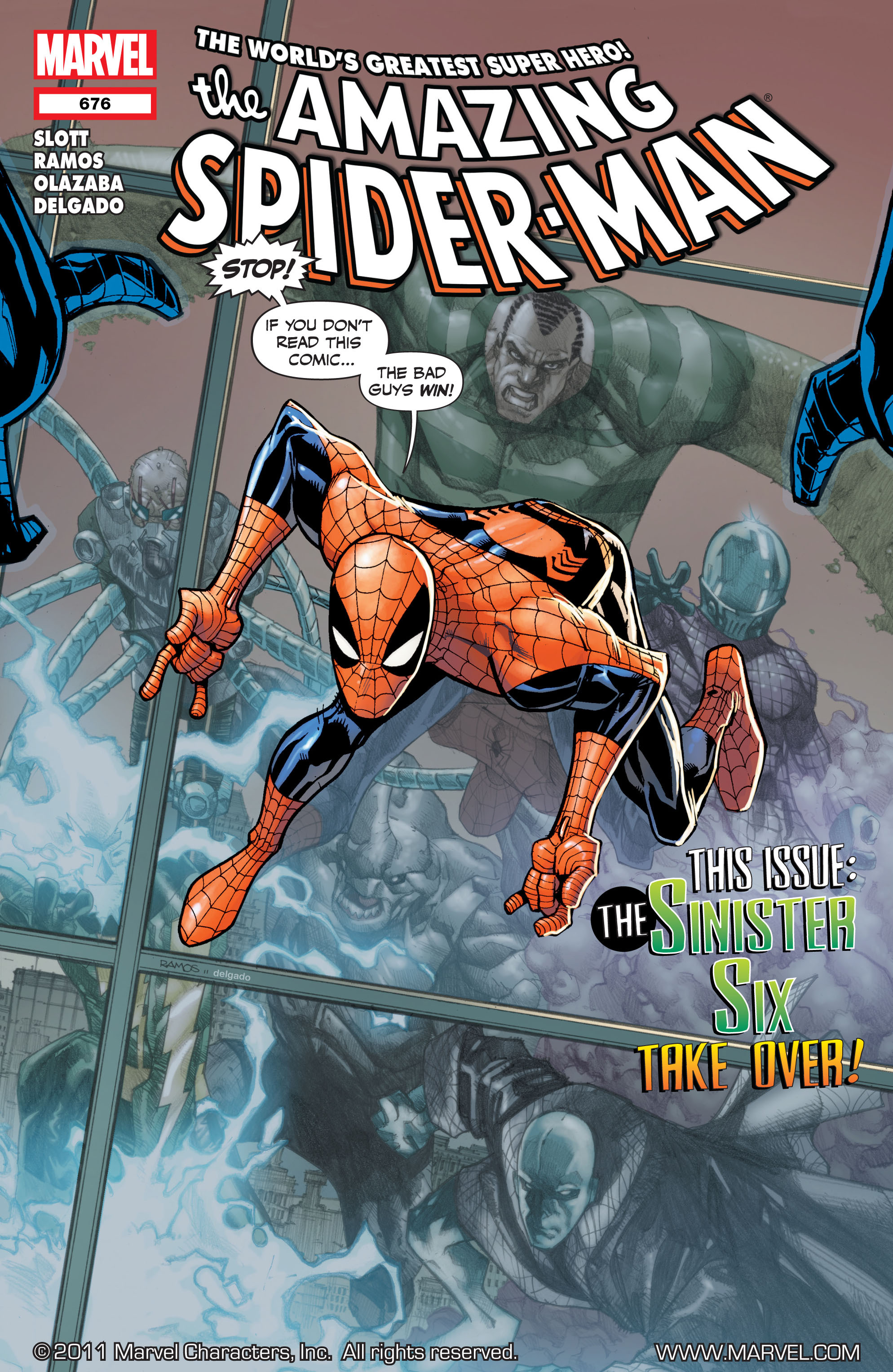 The Amazing Spider-Man (1963) Issue #676 - Page 1
