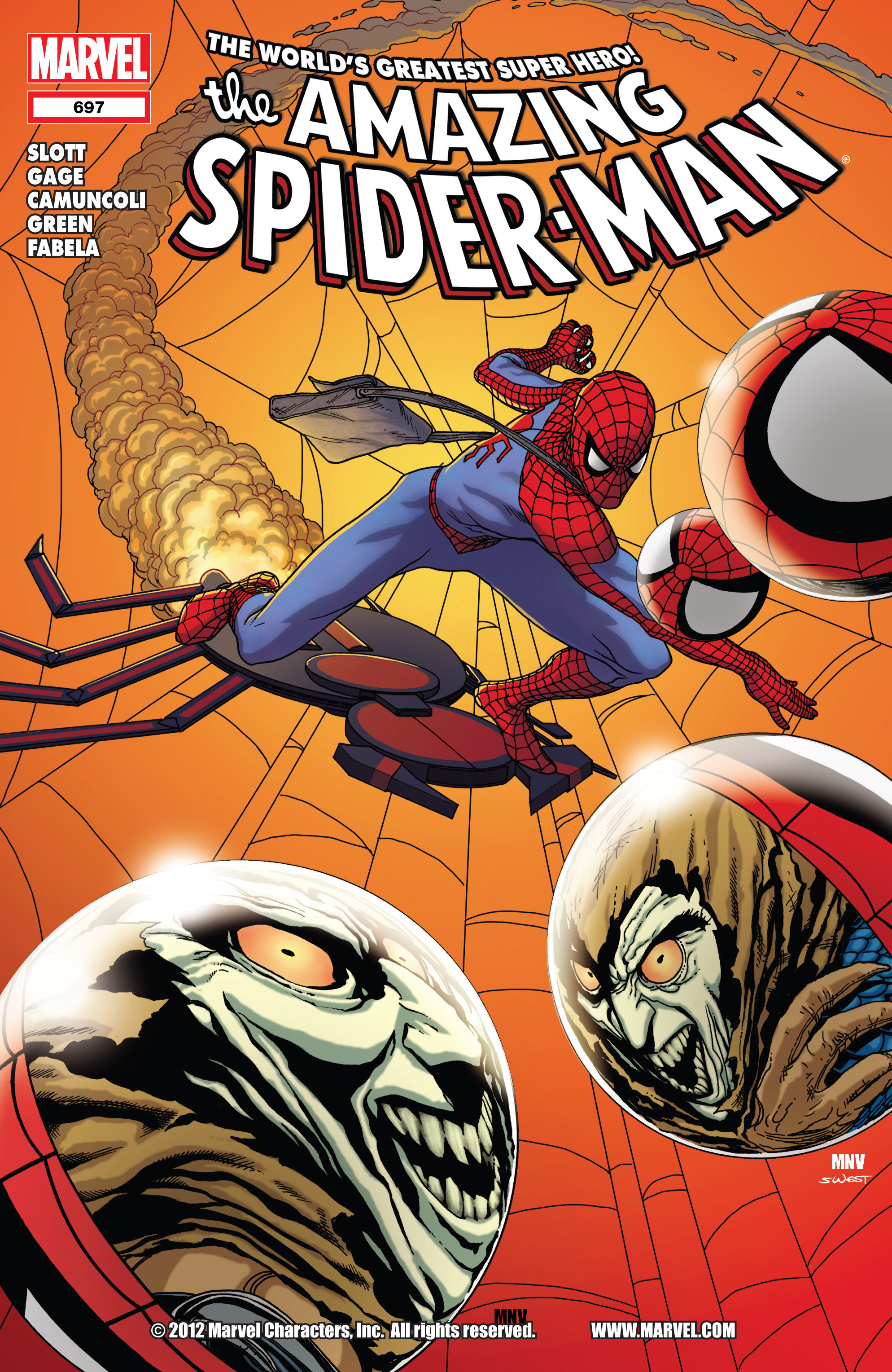The Amazing Spider-Man (1963) Issue #697 - Page 1