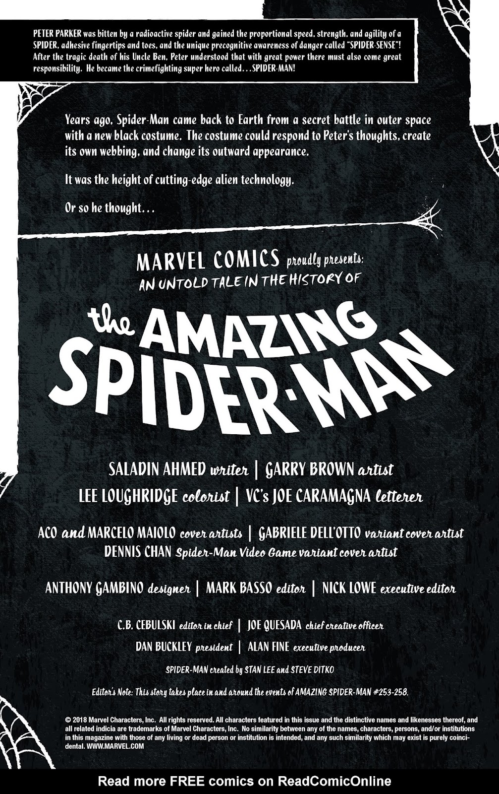 The Amazing Spider-Man (2018) Annual_1 - Page 2
