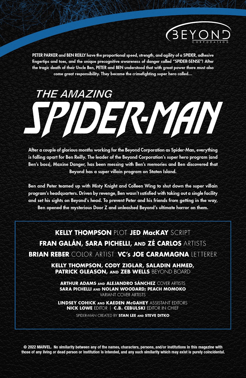 The Amazing Spider-Man (2018) Issue #92 - Page 2
