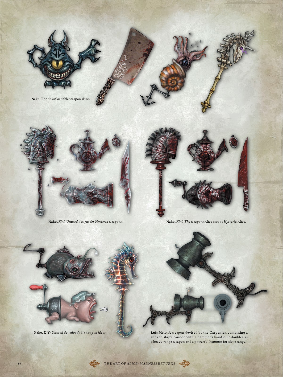 The Art of Alice: Madness Returns TPB (Part 1) - Page 52