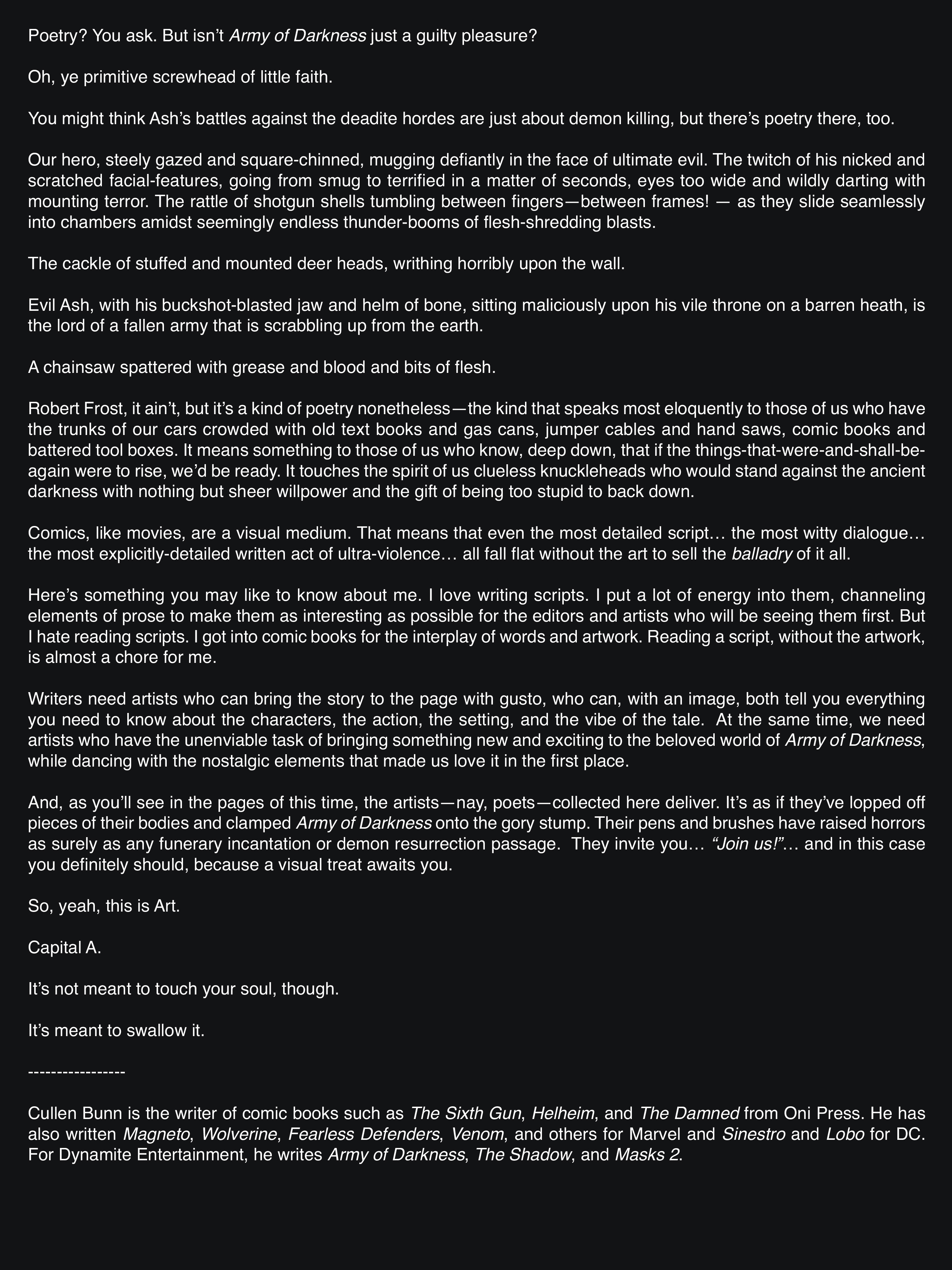 The Art of Army of Darkness TPB_(Part_1) - Page 7