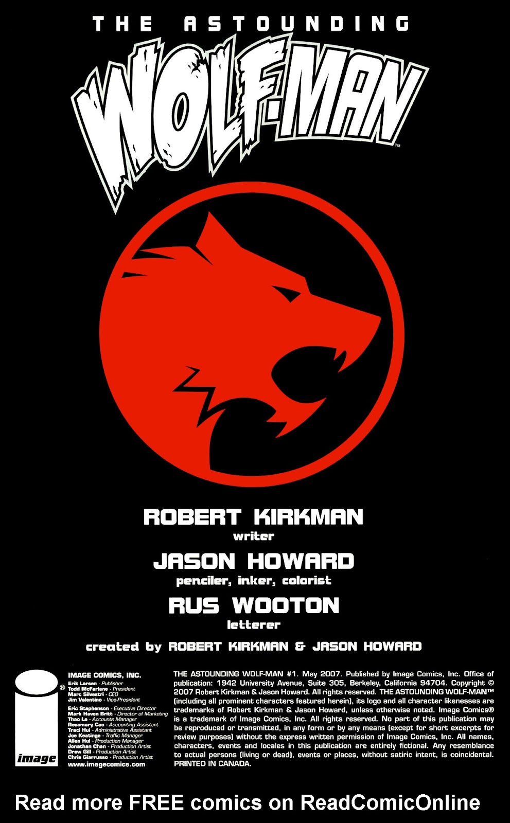 The Astounding Wolf-Man Issue #1 - Page 2