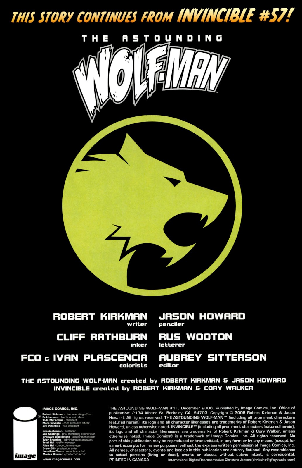 The Astounding Wolf-Man Issue #11 - Page 2