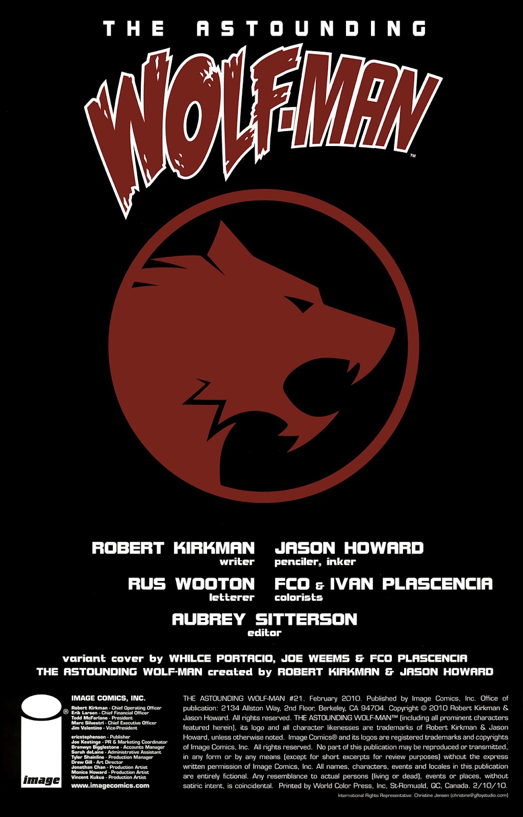 The Astounding Wolf-Man Issue #21 - Page 2