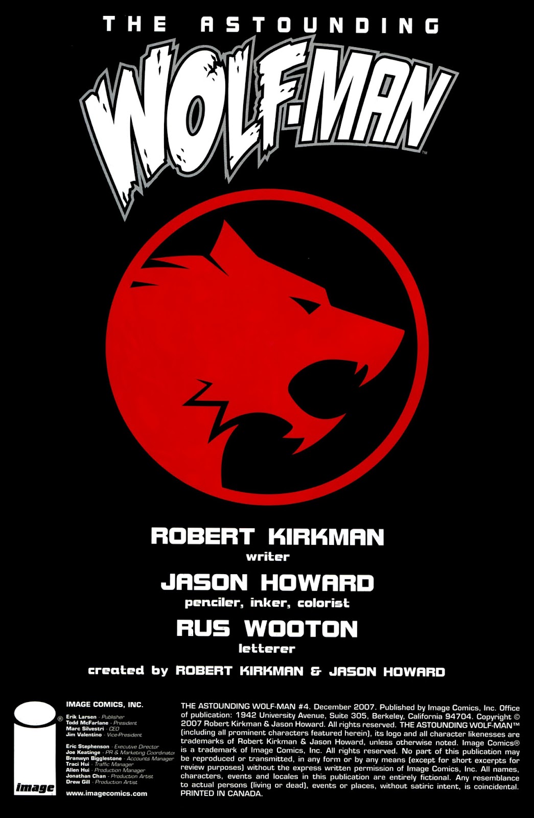 The Astounding Wolf-Man Issue #4 - Page 2