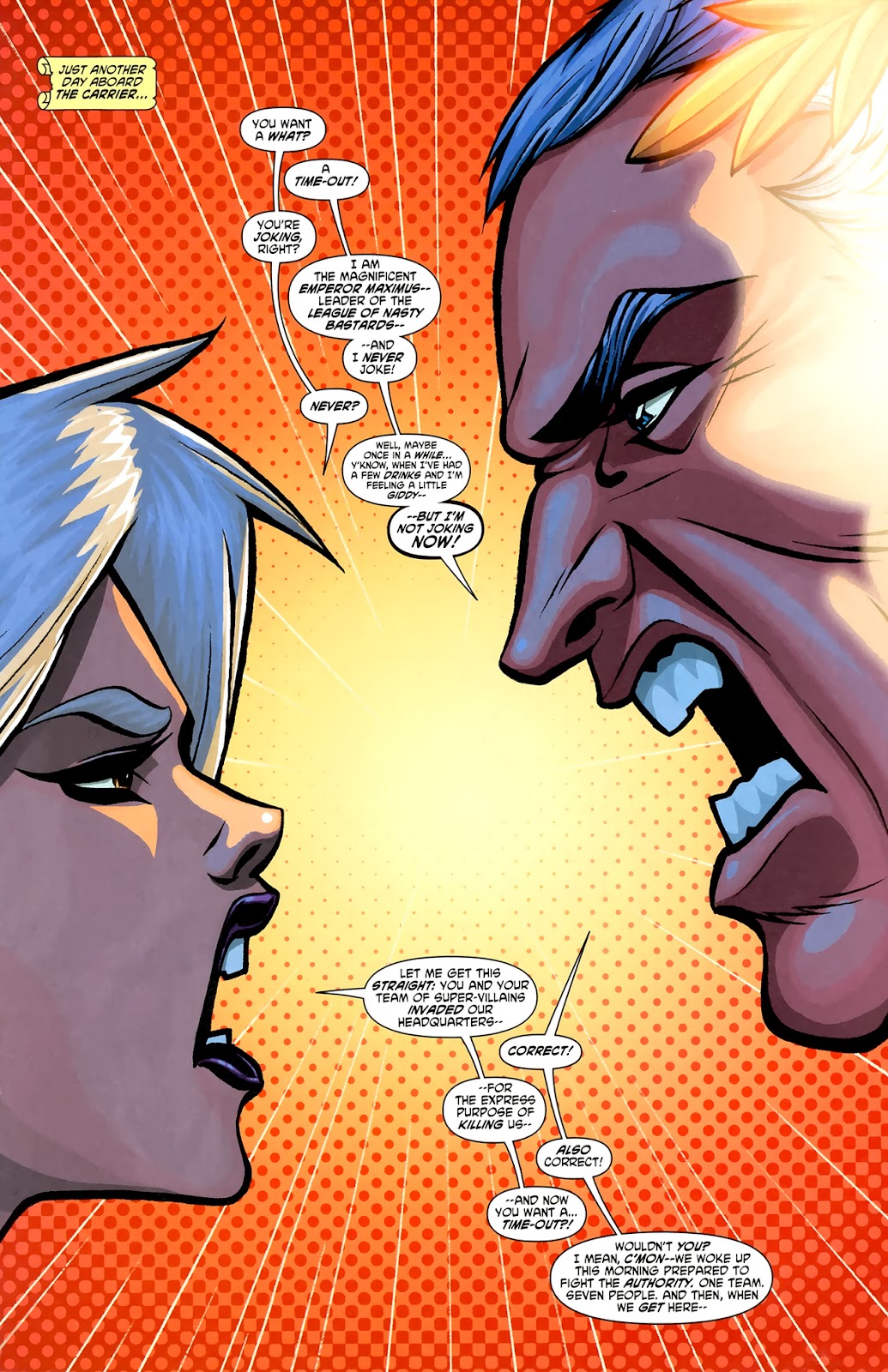 The Authority: The Lost Year Issue #9 - Page 2