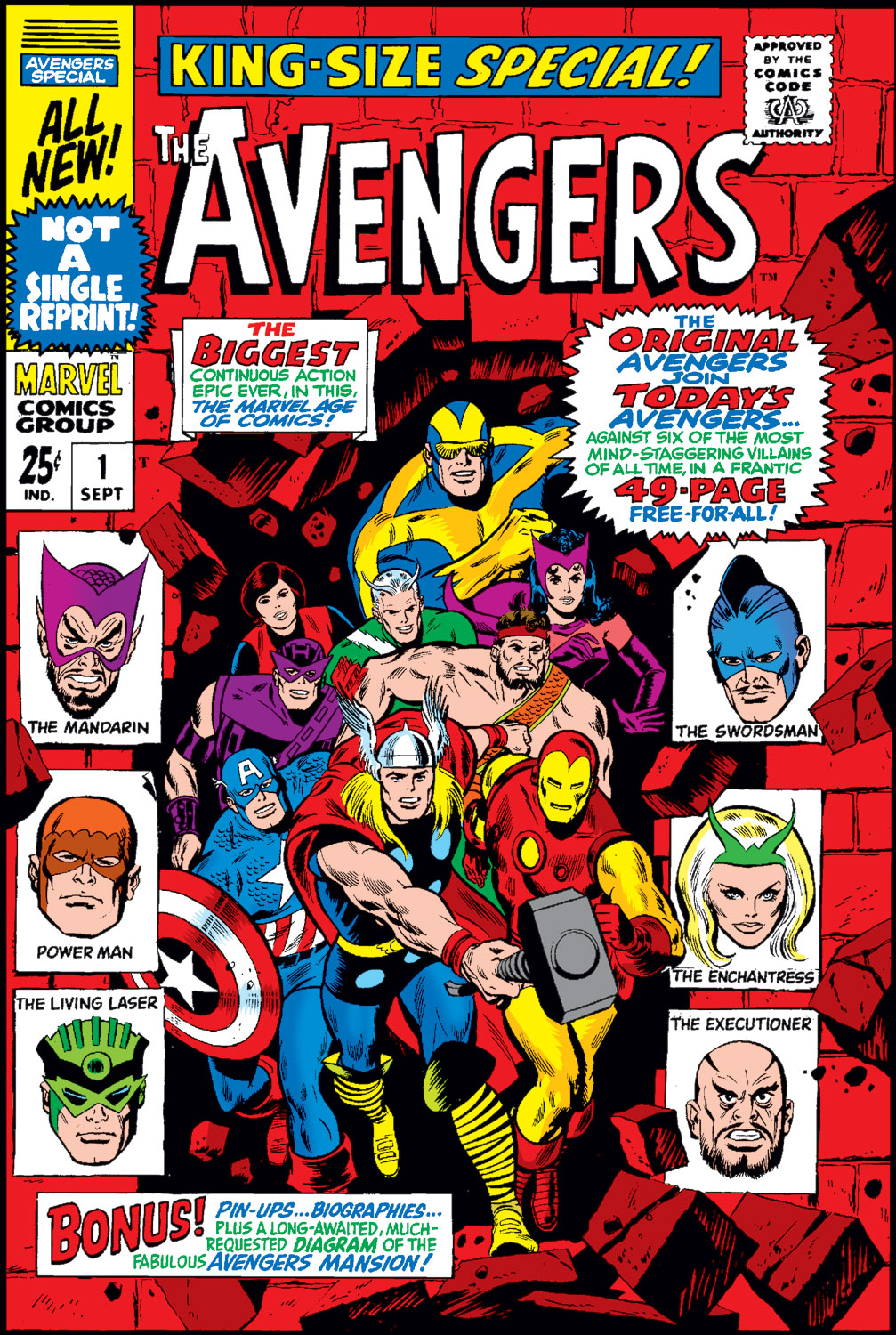 The Avengers (1963) _Annual 1 - Page 1