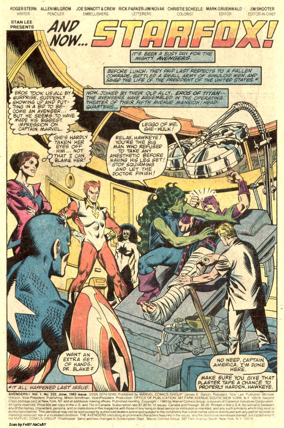 The Avengers (1963) Issue #232 - Page 2