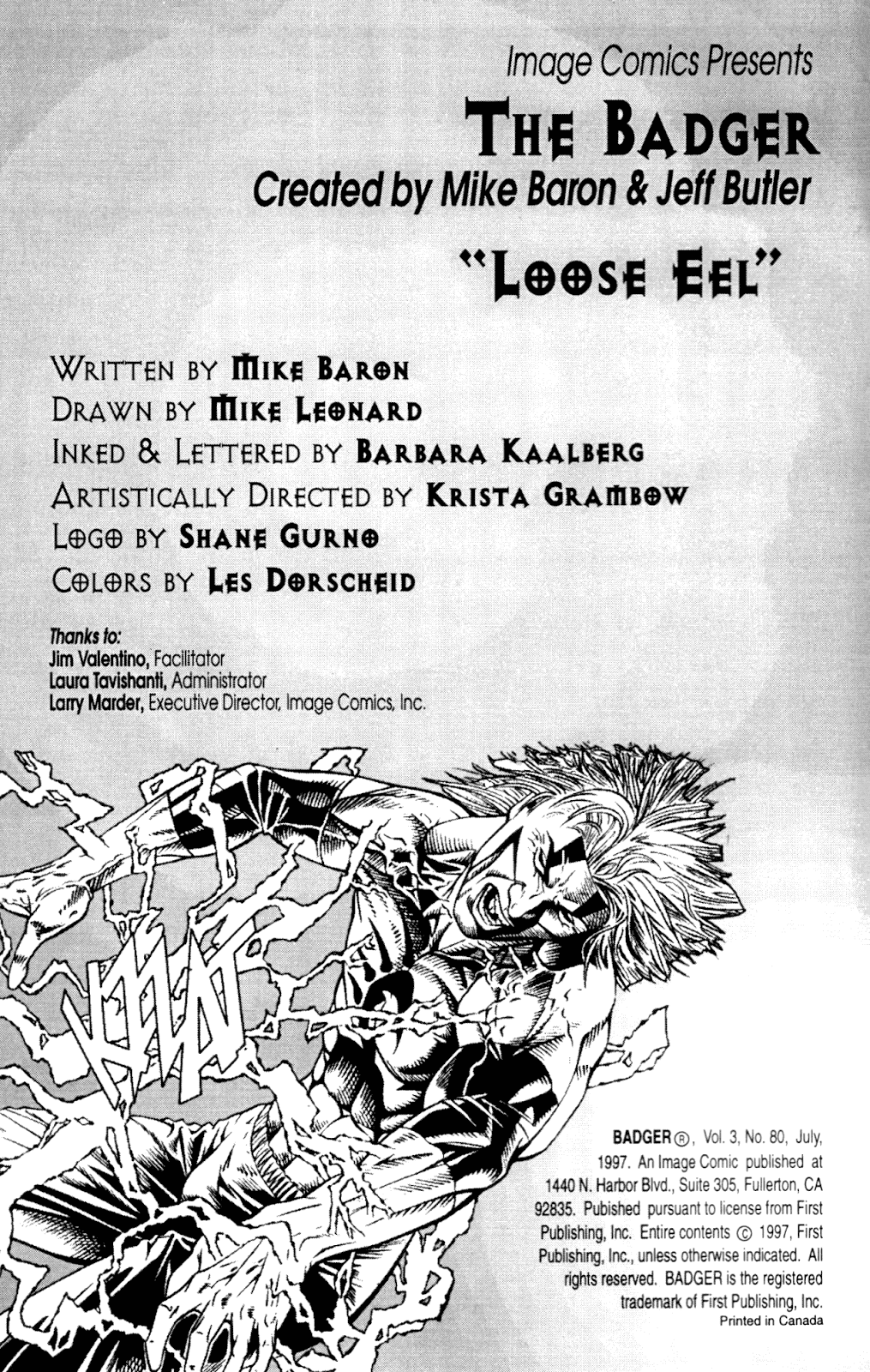 The Badger (1997) Issue #3 - Page 2