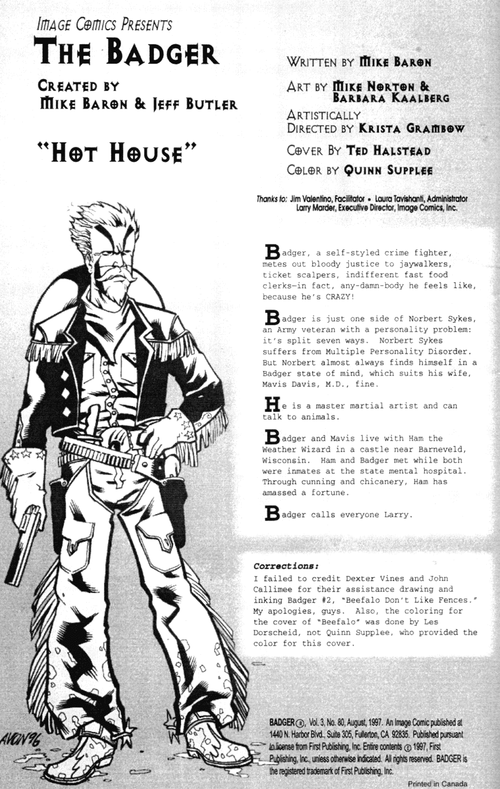 The Badger (1997) Issue #4 - Page 2