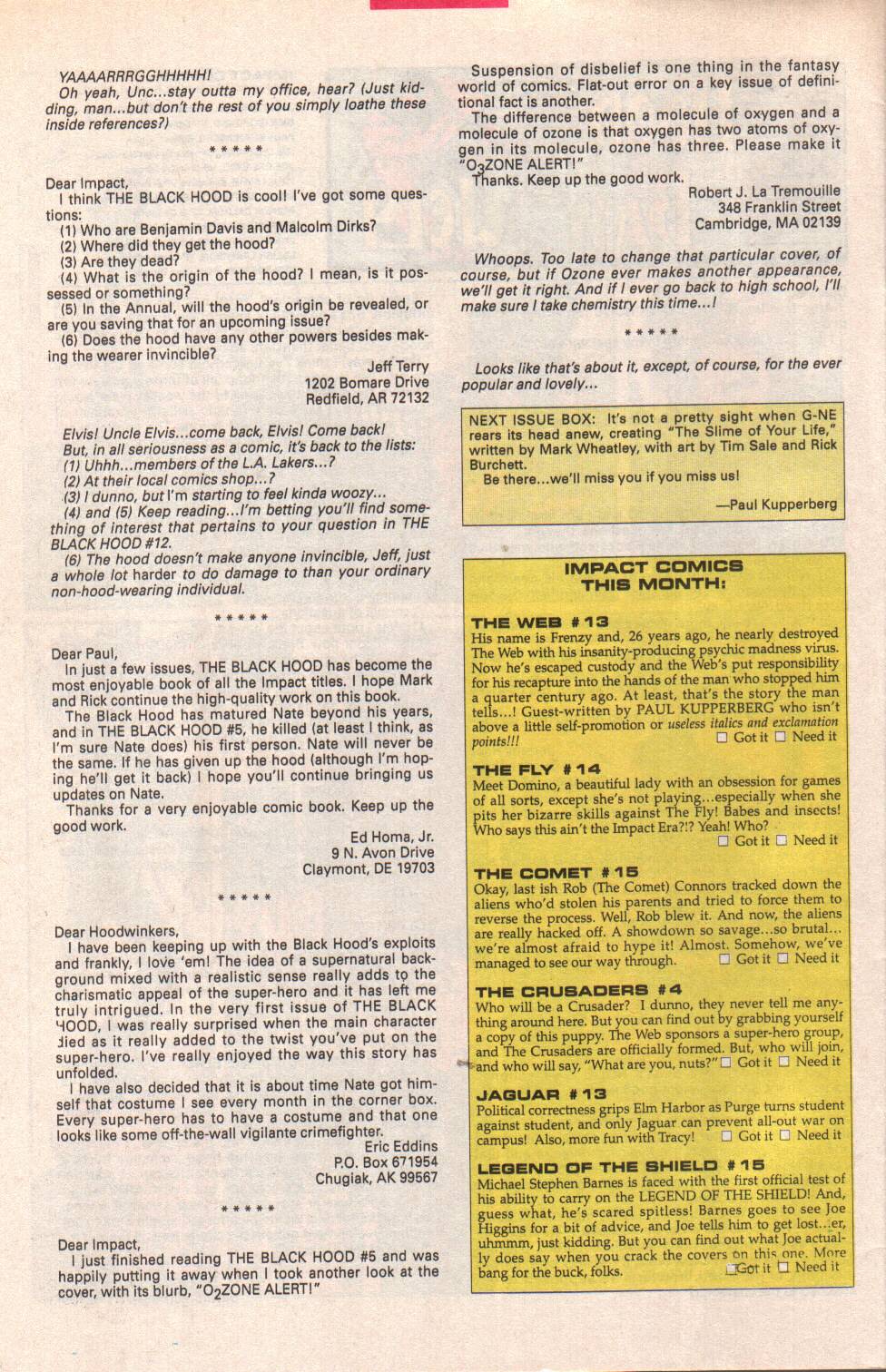 The Black Hood (1991) Issue #9 - Page 34