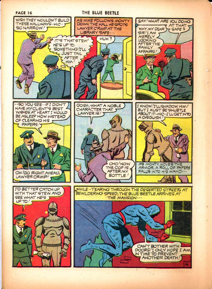 The Blue Beetle Issue #10 - Page 18