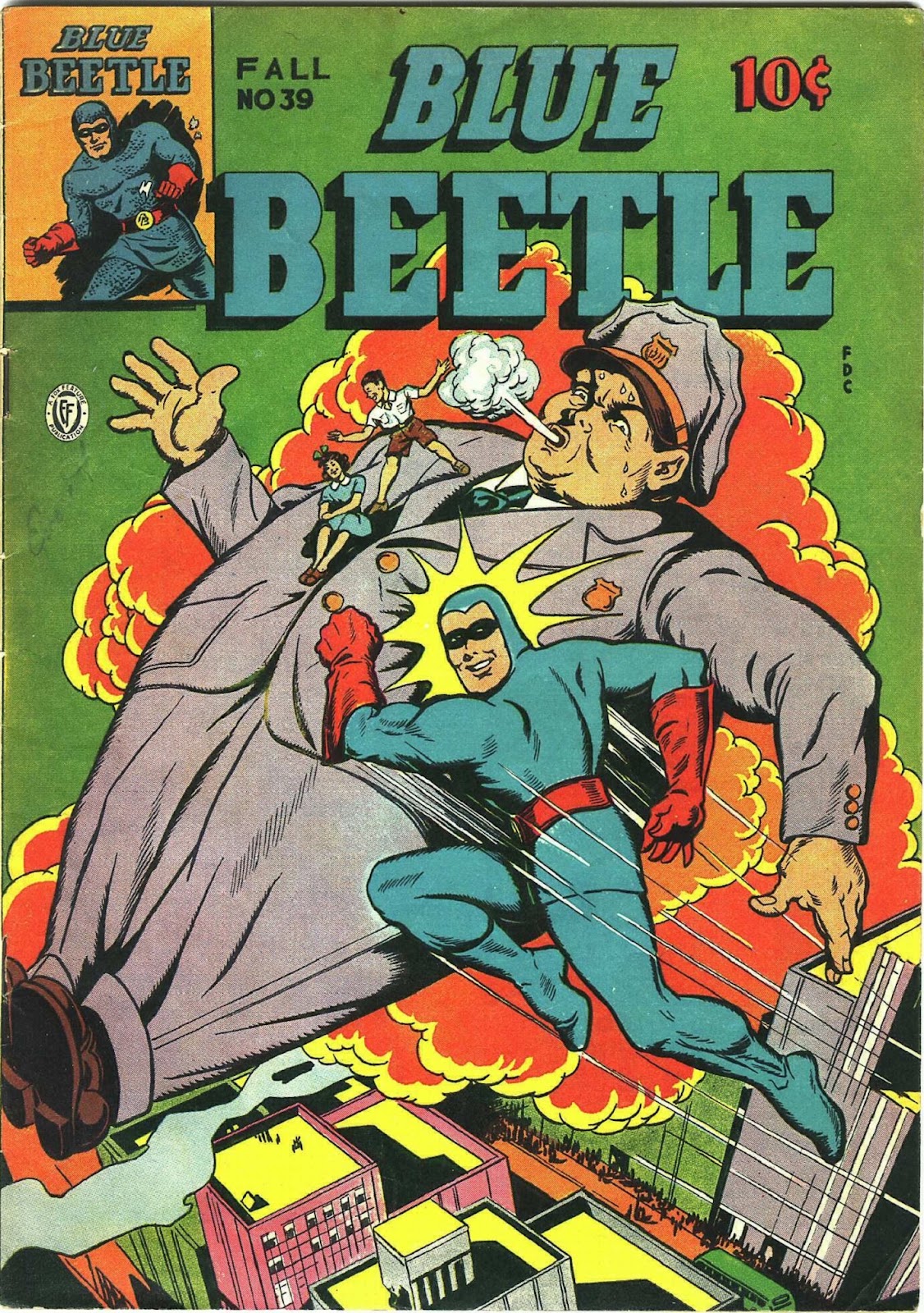 The Blue Beetle Issue #39 - Page 1