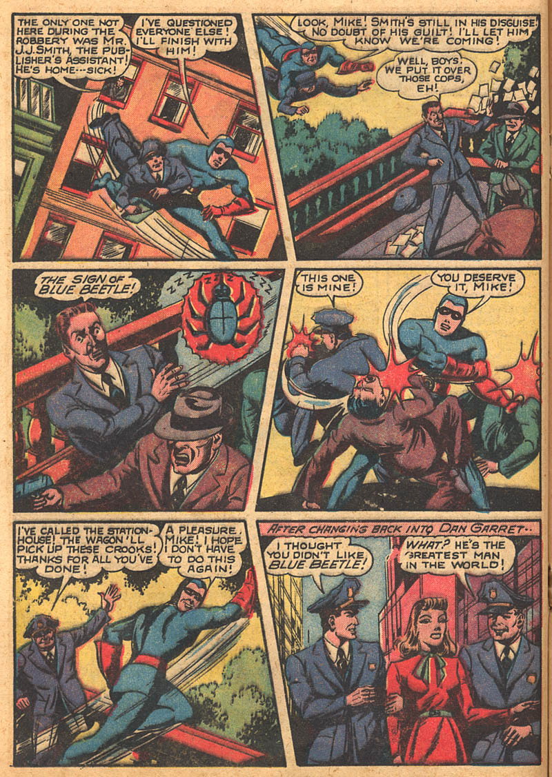The Blue Beetle Issue #42 - Page 22