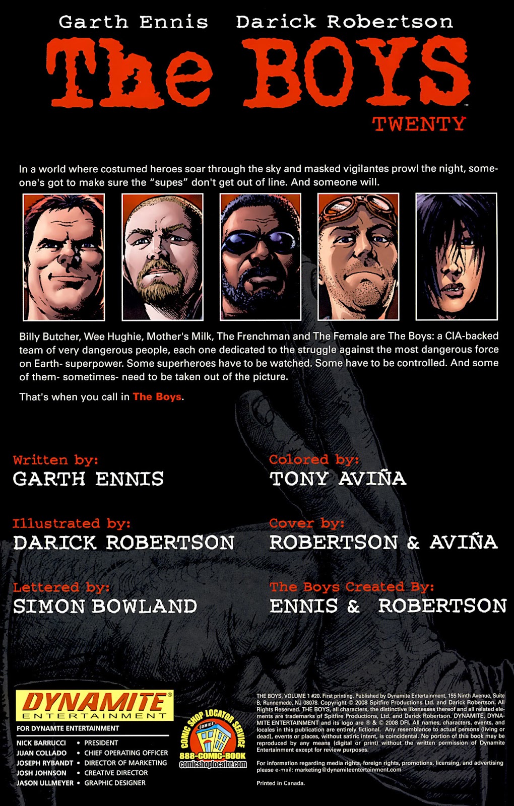 The Boys Issue #20 - Page 2