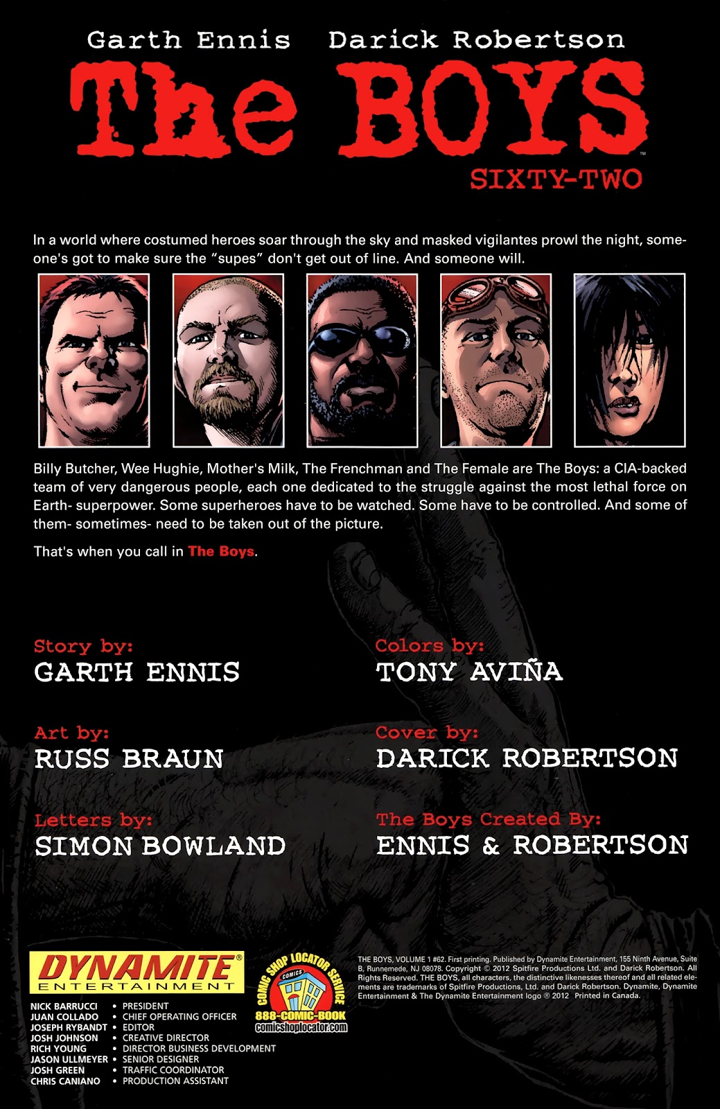 The Boys Issue #62 - Page 2