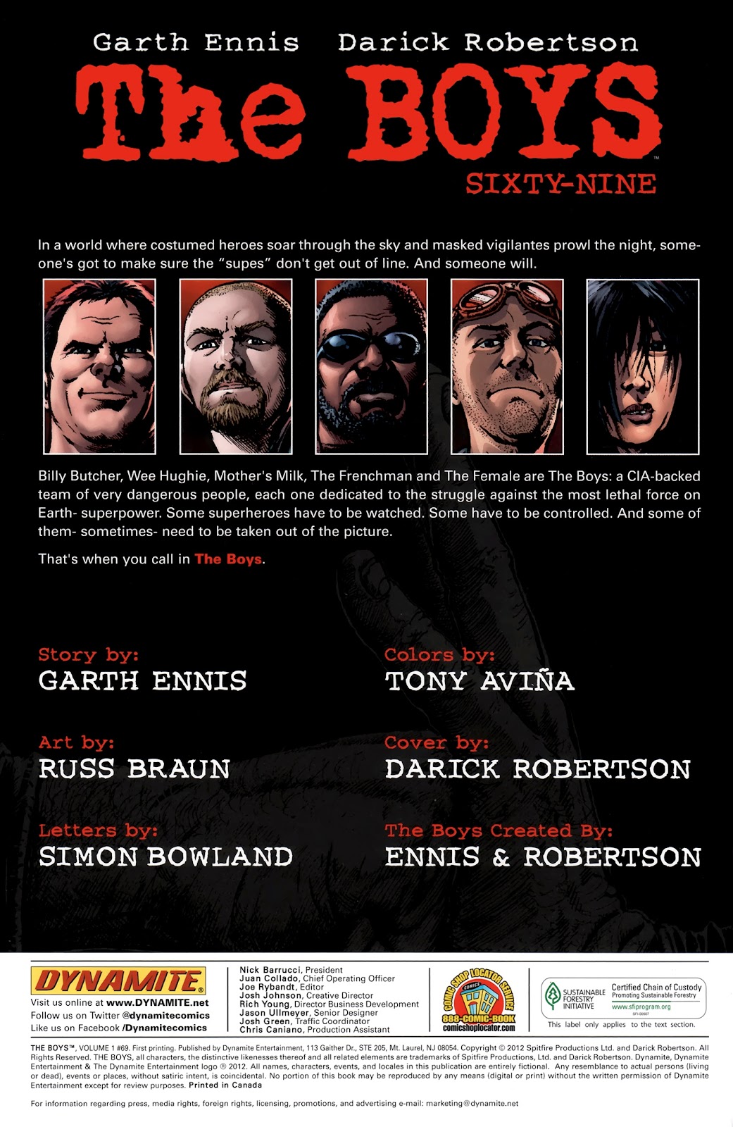 The Boys Issue #69 - Page 2