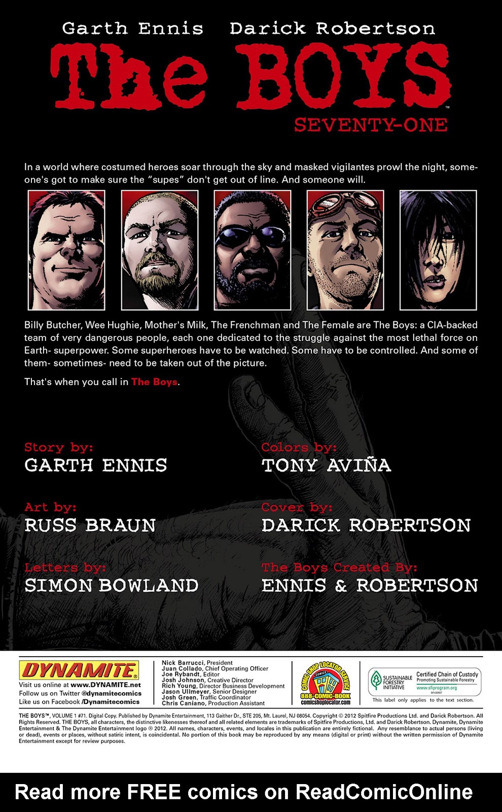 The Boys Issue #71 - Page 2