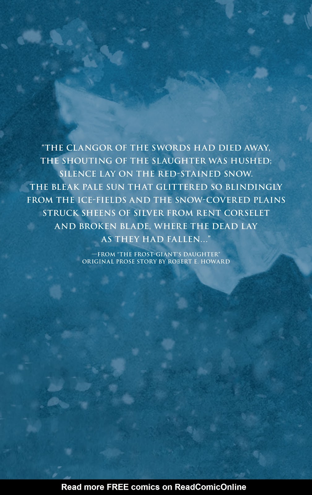 The Cimmerian: The Frost-Giant's Daughter Issue #1 - Page 3