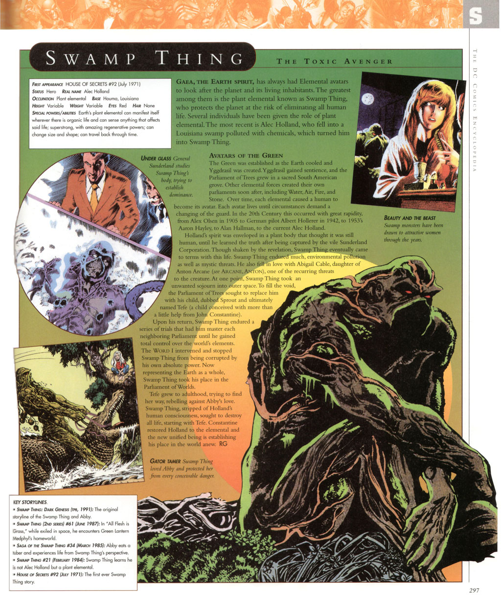 The DC Comics Encyclopedia TPB 1 - Page 298
