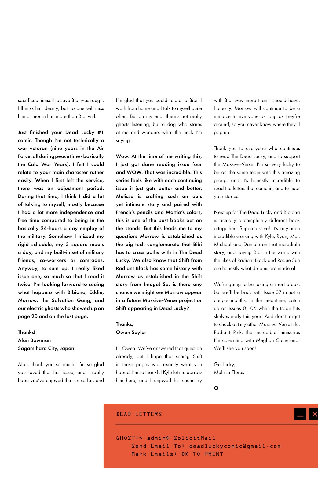 The Dead Lucky Issue #6 - Page 27