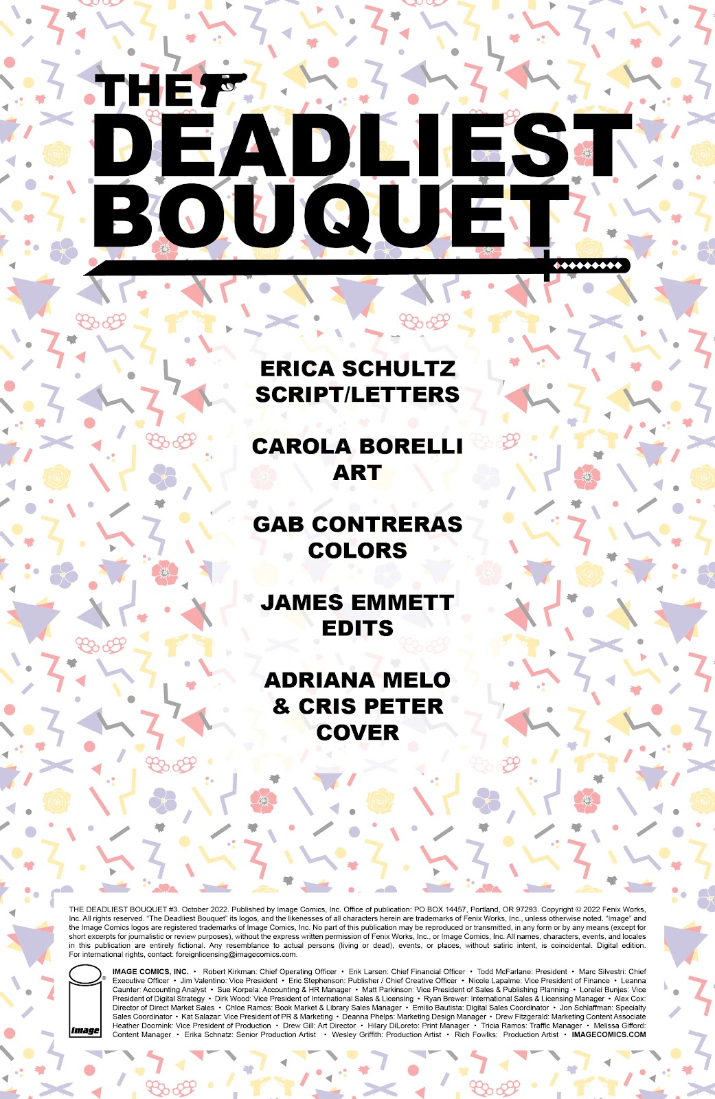 The Deadliest Bouquet Issue #3 - Page 2
