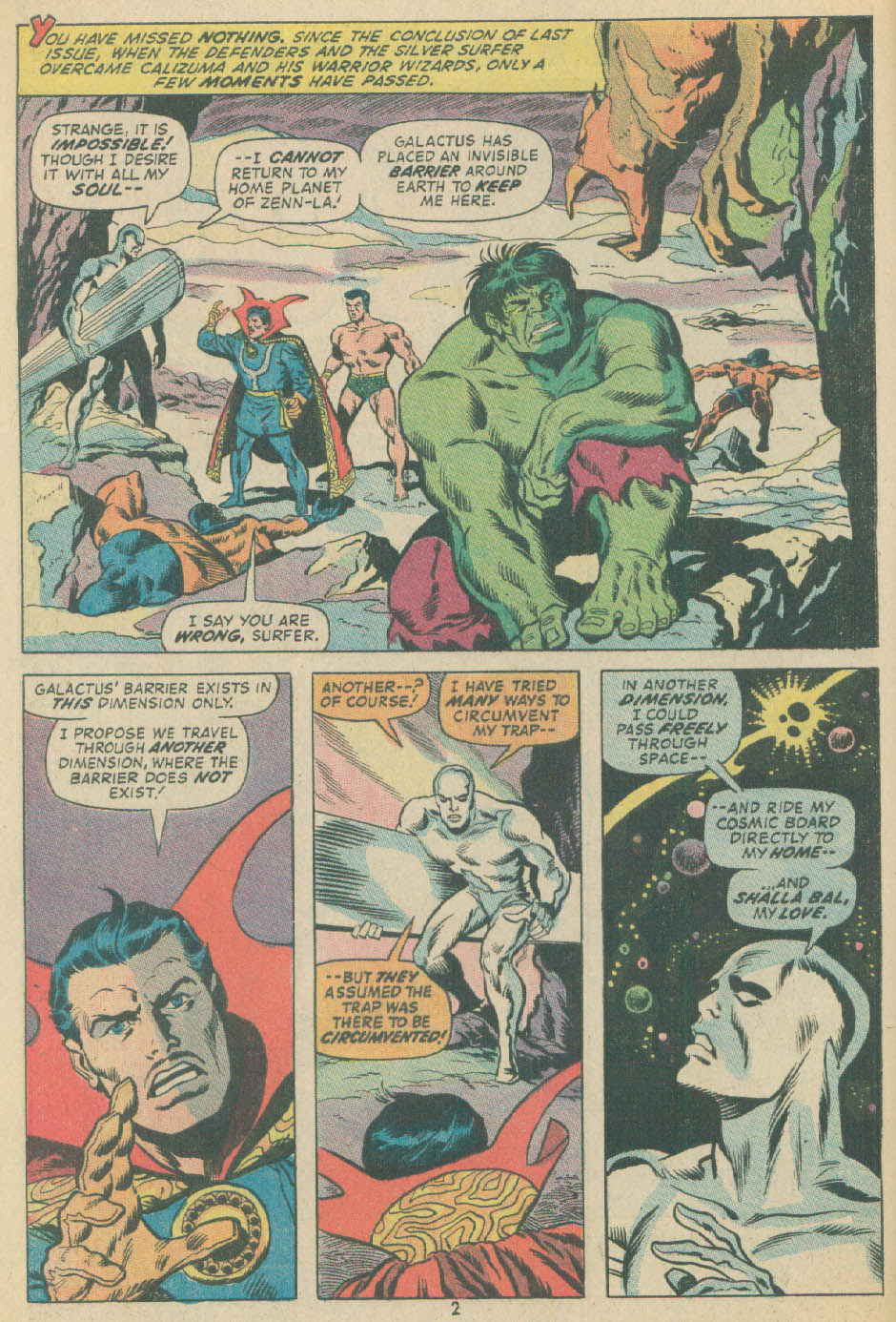 The Defenders (1972) Issue #3 - Page 3