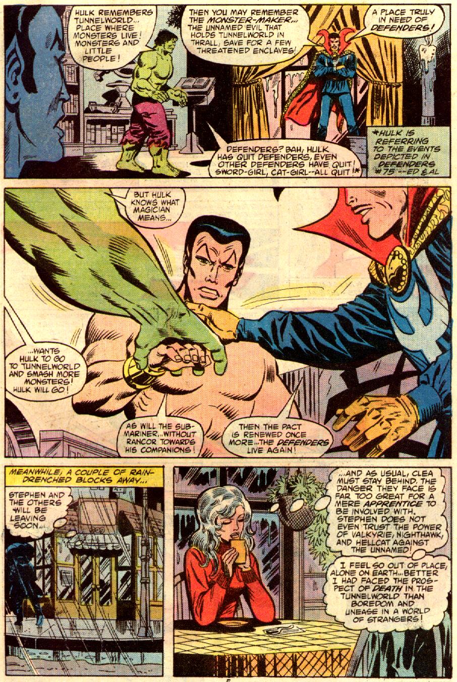 The Defenders (1972) Issue #78 - Page 5