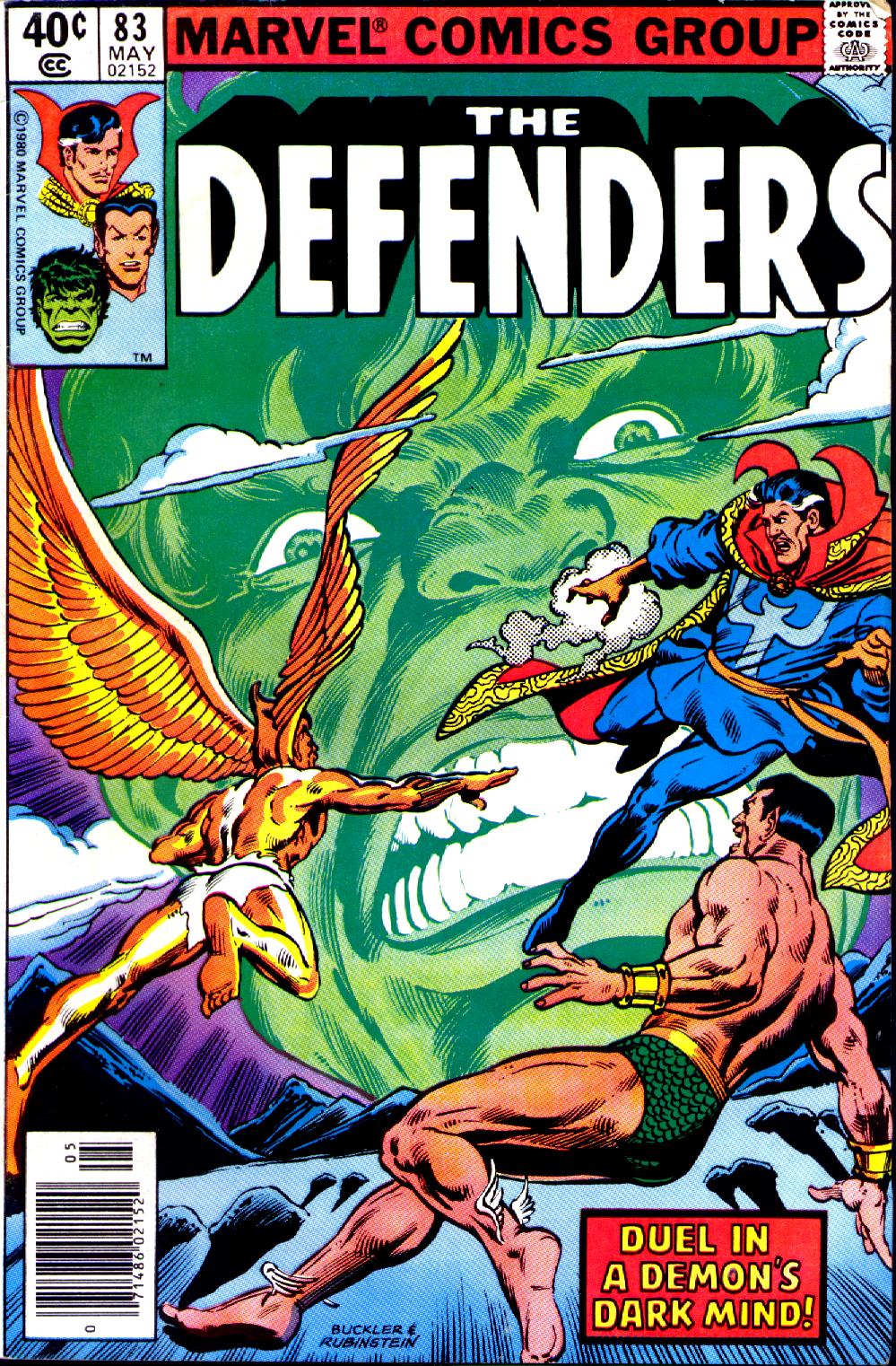 The Defenders (1972) Issue #83 - Page 1