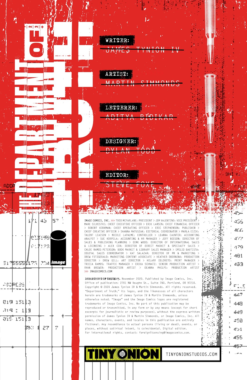 The Department of Truth Issue #3 - Page 2