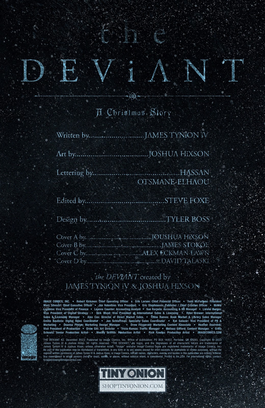 The Deviant Issue #2 - Page 2