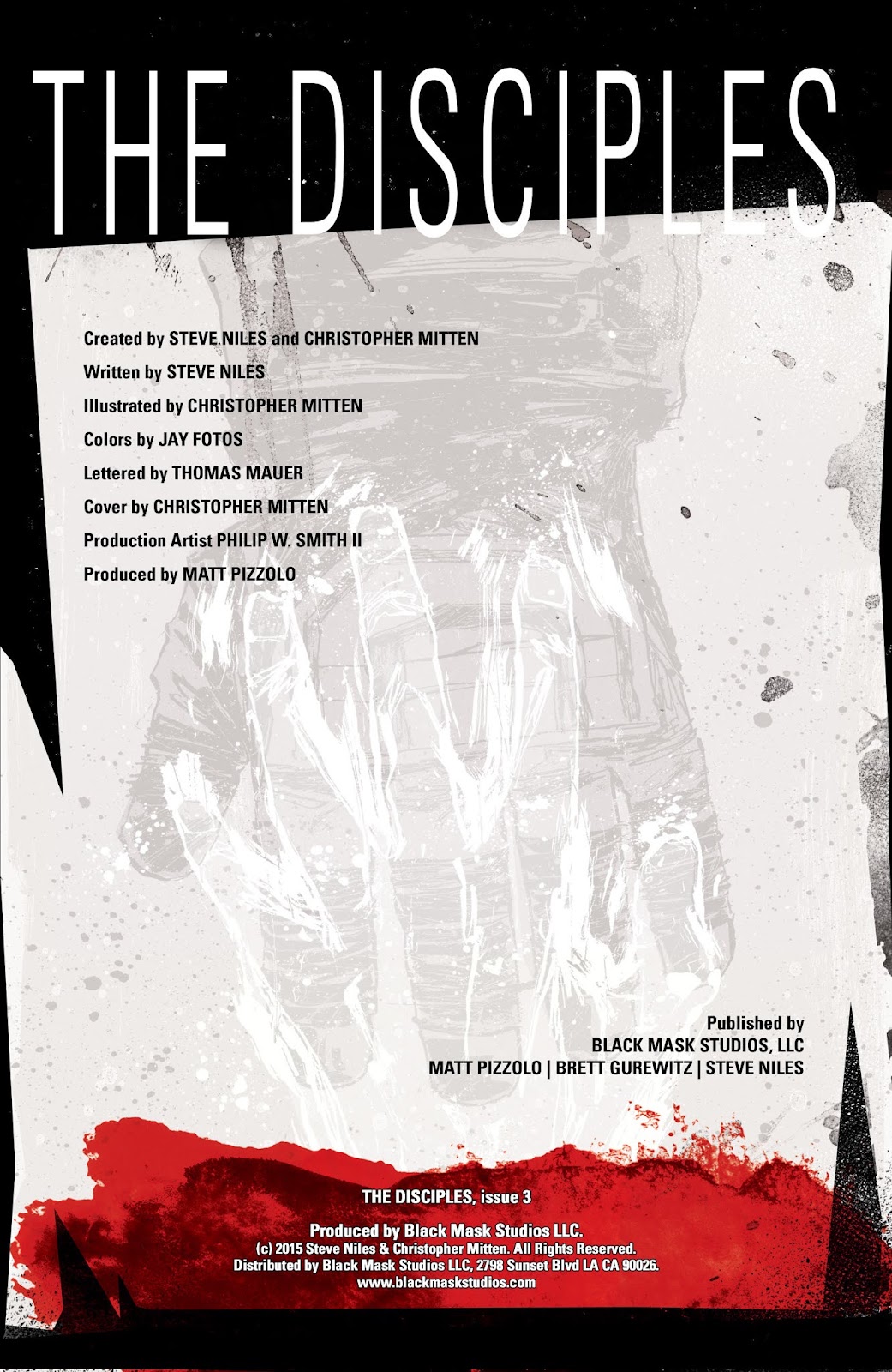 The Disciples Issue #3 - Page 2