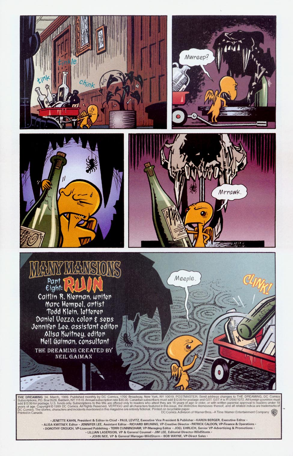 The Dreaming (1996) Issue #34 - Page 2